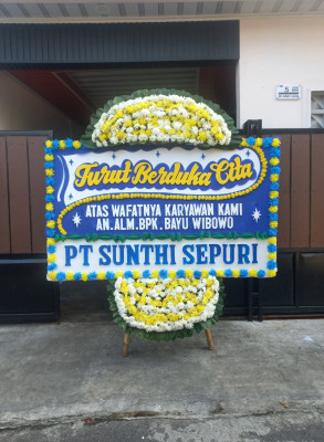 Papan Bunga Duka di Sumbul